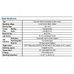 Optical Sensor Specifications 